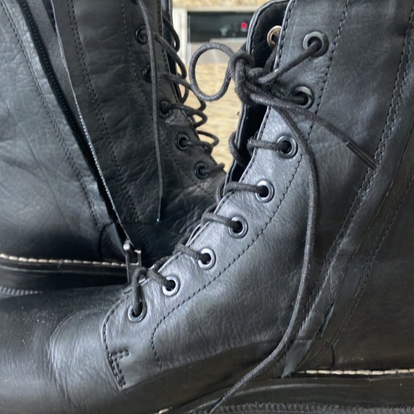 Sam Edelman Garret combat boots size 8.5 - Picture 3 of 5